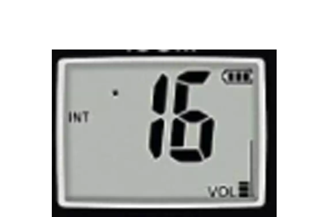 Пример 7-сегментного ЖК-дисплея