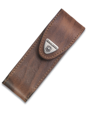 Чехол кожаный Victorinox для ножа 111 мм толщиной 2-4 уровня, коричневый 4.0547 от прозводителя Victorinox