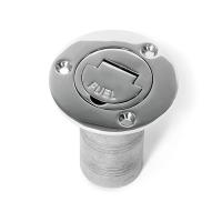 Горловина заливная SUNFINE 38мм прямая (Fuel), нержавеющая сталь SF30606-1 от прозводителя SUNFINE MARIN