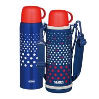 Термос кружка (2 крышки) Thermos FJJ-1000 WF NVD (1 литр), синяя 561602 от прозводителя Thermos