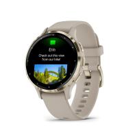 Garmin Venu 3s Светло-золотая рамка с французским серым ремешком 010-02785-02 от прозводителя Garmin