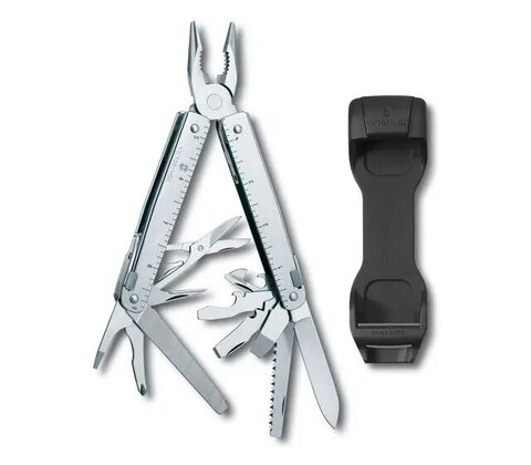 Мультитул Victorinox SwissTool X, 115 мм, 26 функций, синтетический чехол 3.0327.H от прозводителя Victorinox
