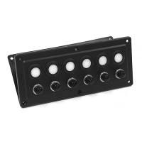 Панель сенсорных переключателей 6 *вкл-выкл и автоматическим выключателем NEKEKE AS02 от прозводителя NEKEKE