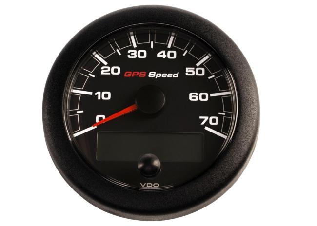 VDO Oceanlink GPS Speed Indicator / 0-70 kn / 85 mm / black A2C1351990001 от прозводителя VDO