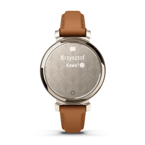 GARMIN  LILY 2 Classic Cream Gold / Tan Leather Band 010-02839-02 010-02839-02 от прозводителя Garmin