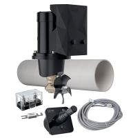 Комплект подруливающего устройства Quick , 2,2 кВт, 40 кгс, 12 В, 125 мм (включает джойстик TCD2042, 6-метровый кабель, тоннель 125х750 мм) 10268945 от прозводителя QUICK