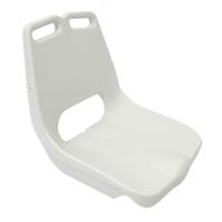Сиденье пластмассовое 455х430 мм с ручкой, белое C12513-W от прозводителя Easterner