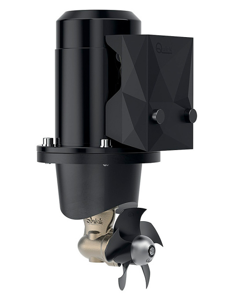 Комплект подруливающего устройства Quick , 1,3 кВт, 25 кгс, 12 В, 110 мм (включает джойстик TCD2042, 6-метровый кабель, тоннель 110х750 мм) 10260461 от прозводителя QUICK