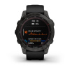 Garmin Fenix 7 - 47 мм SOLAR | SAPPHIRE | Black DLC Titanium with Black Band