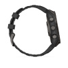Garmin Fenix 8 - 47 мм AMOLED | SAPPHIRE | Carbon grey DLC titanium with Black/pebble grey silicone band