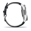 Garmin Vivomove Style - 42 мм | Silver aluminium case with moss silicone band