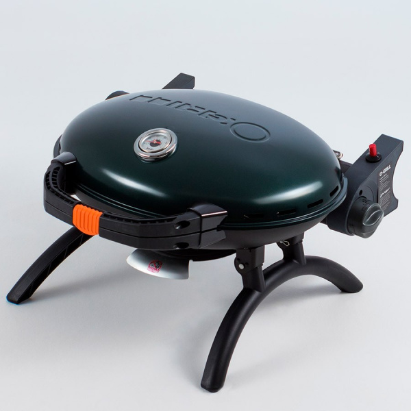 Газовый гриль O-GRILL 500MТ bicolor black-green + адаптер А 500MT_GREEN от прозводителя O-GRILL