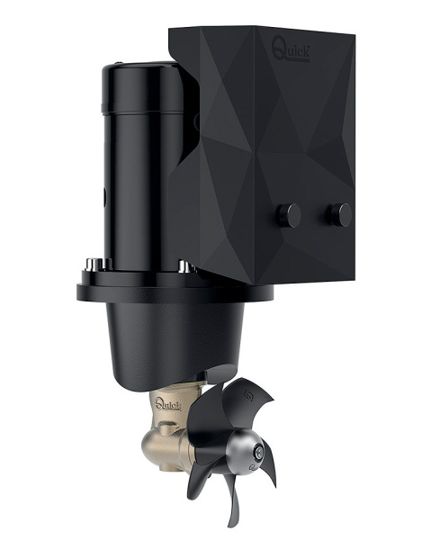 Комплект подруливающего устройства Quick, 1,5 кВт, 30 кгс, 12 В, 125 мм (включает пульт TCD2022, 6-метровый кабель, без тоннеля) 10269686 от прозводителя QUICK