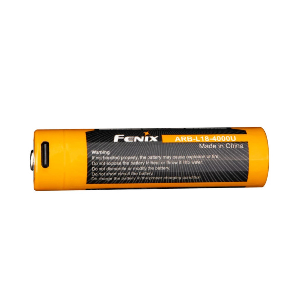 Аккумулятор 18650 Fenix ARB-L18-4000U с разъемом для USB ARB-L18-4000U от прозводителя Fenix