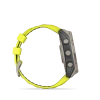 Garmin Fenix 8 - 51 мм SOLAR | SAPPHIRE | Titanium with Amp yellow/graphite silicone band