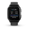 Garmin Venu Sq 2 - 40 мм Music | Премиум-функции | Slate Aluminium Bezel with Black Case and Silicone Band