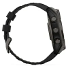 Garmin Fenix 8 - 51 мм SOLAR | SAPPHIRE | Carbon grey DLC titanium with Black/pebble grey silicone band