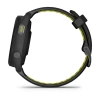 Garmin Forerunner 265s - 42 мм | Black Bezel and Case with Black/Amp Yellow Silicone Band