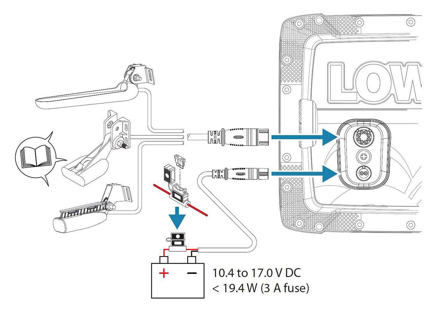 Lowrance Hook Reveal series