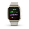 Garmin Venu Sq 2 - 40 мм Music | Премиум-функции | Cream Gold Aluminium Bezel with French Grey Case and Silicone Band