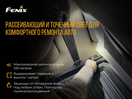 Налобный фонарь Fenix HL26R черный, HL26Rbk HL26Rbk от прозводителя Fenix