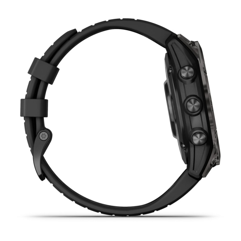 Garmin Epix Pro (Gen 2) - 47 мм PRO | SAPPHIRE | Carbon Grey DLC Titanium with Black Band