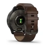 Garmin Venu Sq - Music Edition | Slate Aluminium Bezel with Black Case and Silicone Band