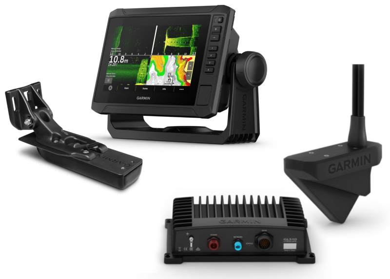 Garmin ECHOMAP UHD2 72sv/73sv c GT54UHD-TM + Panoptix LVS32 + GLS10