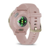 Garmin Venu 3s - 41 мм | Soft gold stainless steel bezel with dust rose case and silicone band