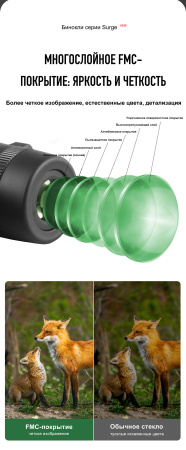 Бинокль Eyeskey Surge - 10x42 EyeS-B145 от прозводителя Eyeskey